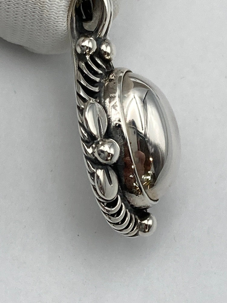 GEORG JENSEN ジョージジェンセン 1995年 ヘリテージ イヤーネックレス SV925 中古 D4