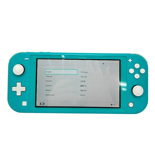 任天堂 Nintendo Switch Lite ターコイズ ニンテンドー スイッチ ライト ゲーム機 HDH-001 ゲーム 本体 携帯ゲーム機 中古 W４