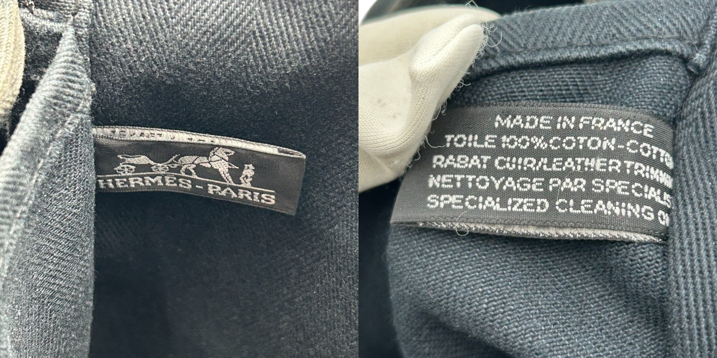 HERMES エルメス ヴァルパライソMM ハンドバッグ 鞄 ブランド レザー キャンバス レディース 中古 W４