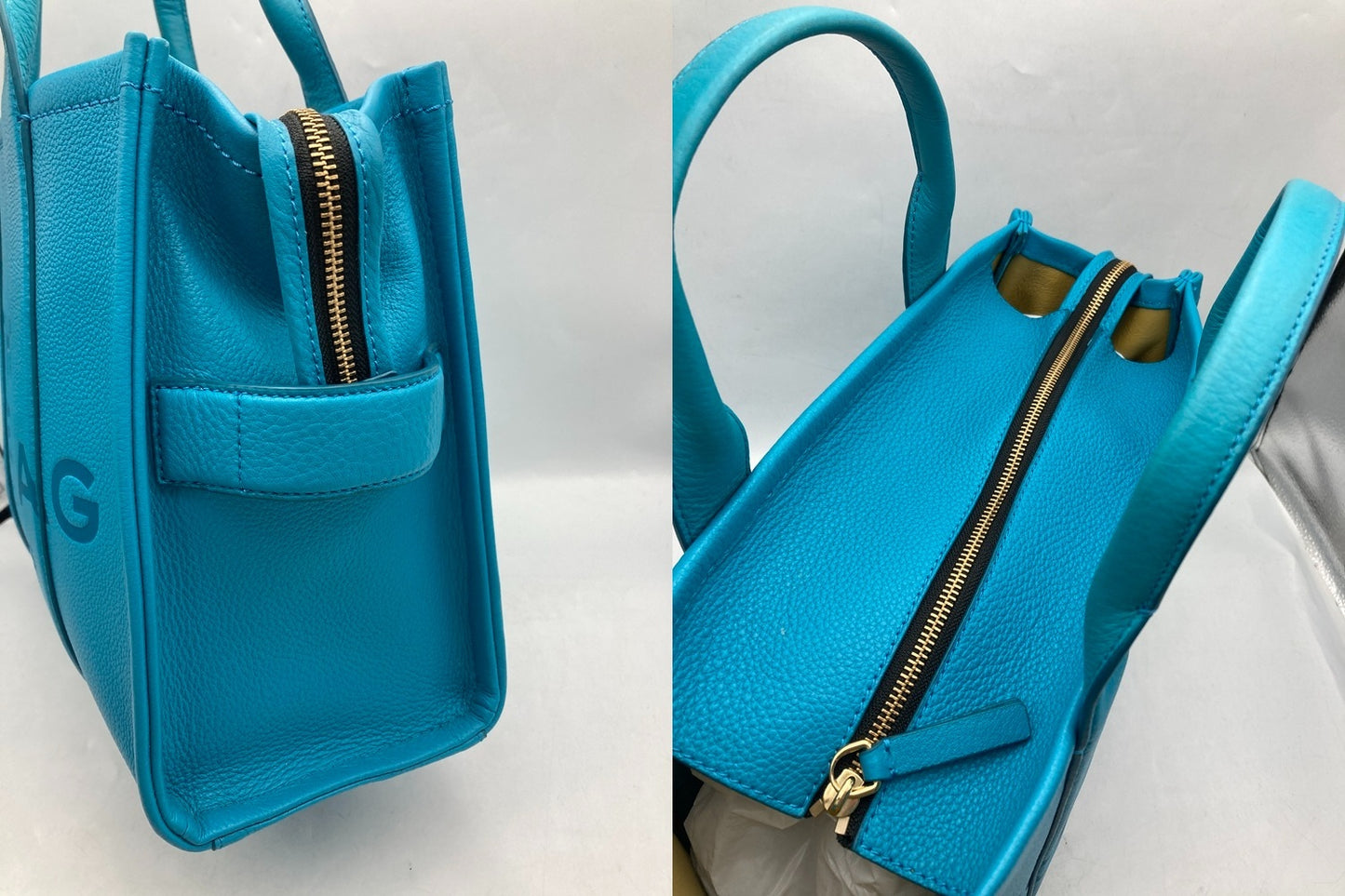 MARC JACOBS マークジェイコブス ザ レザー トートバッグ ミディアム 中古 D4