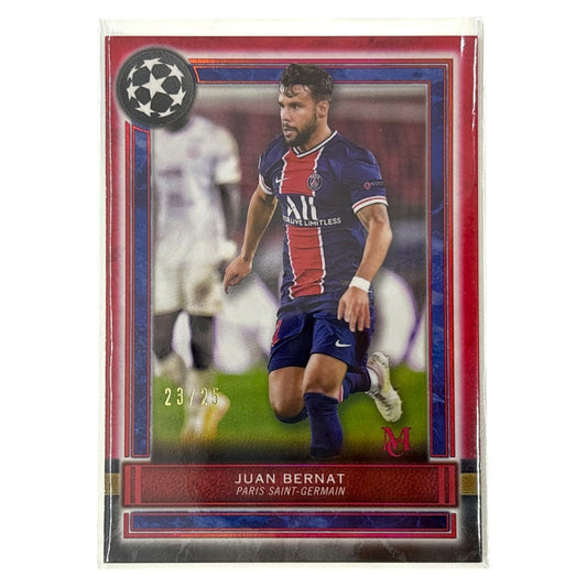 TOPPS サッカーカード MUSEUM COLLECTION JUAN BERNAT PARIS SAINT-GERMAIN 23/25 #52 中古 IT1