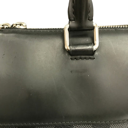 LOUIS VUITTON ルイヴィトン ダミエ グラフィット ポルトドキュマン ジュール ブリーフケース メンズ ビジネスバッグ A4収納 グレー N48260 中古 T1