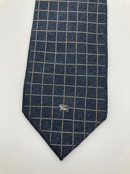 BURBERRY London バーバリー ロンドン 格子柄 ネクタイ シルク100％ 中古 D4