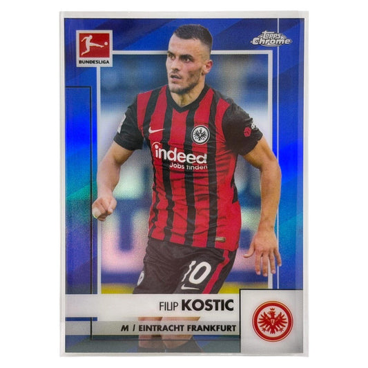 TOPPS サッカーカード CHROME FILIP KOSTIC EINTRACHT FRANKFURT /150 #39 中古 IT1