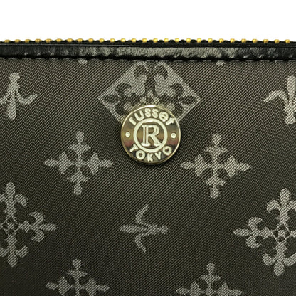 russet ラシット 長財布 レディース ラウンドジップ ファスナー 三層式小銭入れ 収納大 グレー SO-348 中古 T1