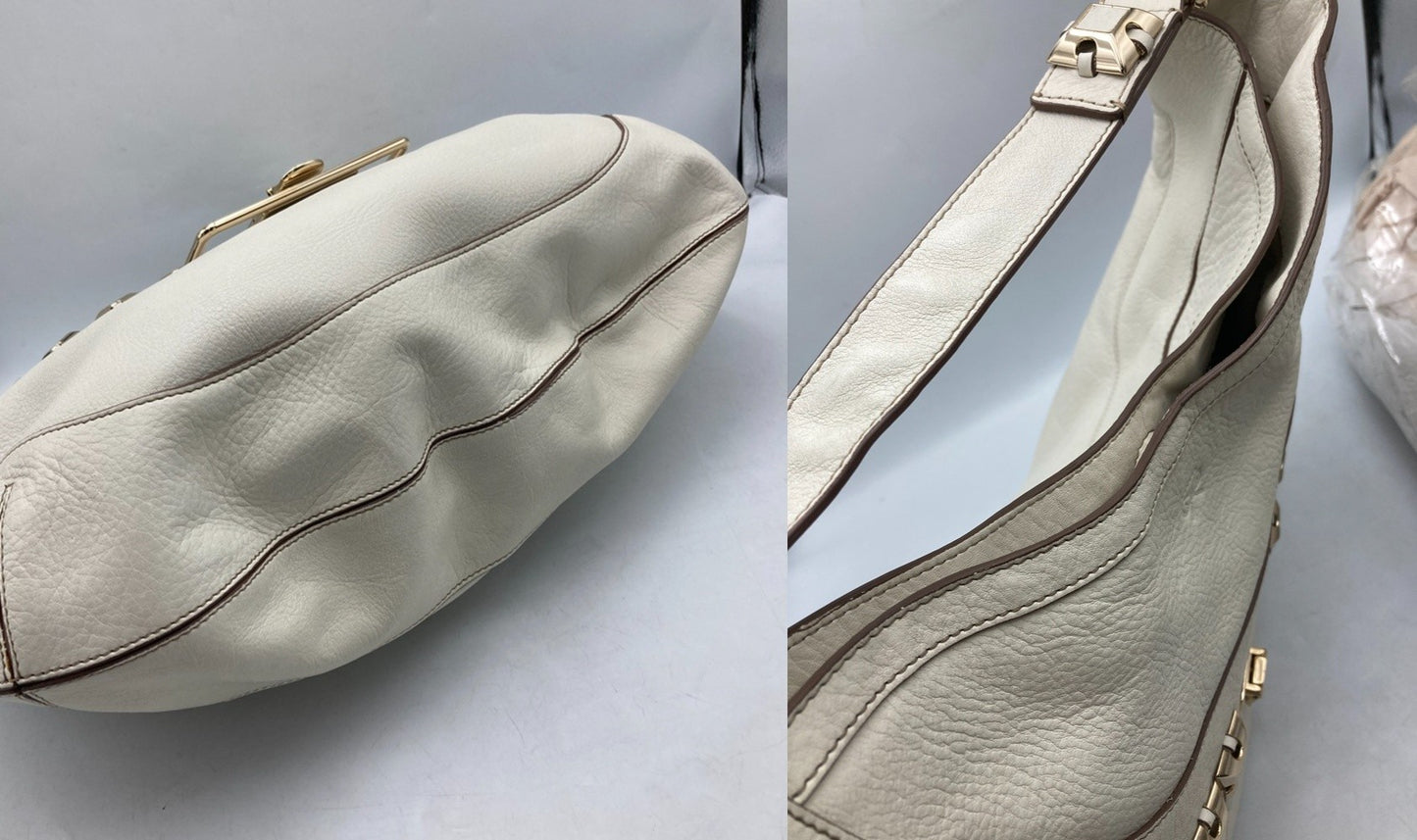ANYA HINDMARCH アニヤ・ハインドマーチ クーパー ホーボー ハンドバッグ/ワンショルダーバッグ 中古 D4