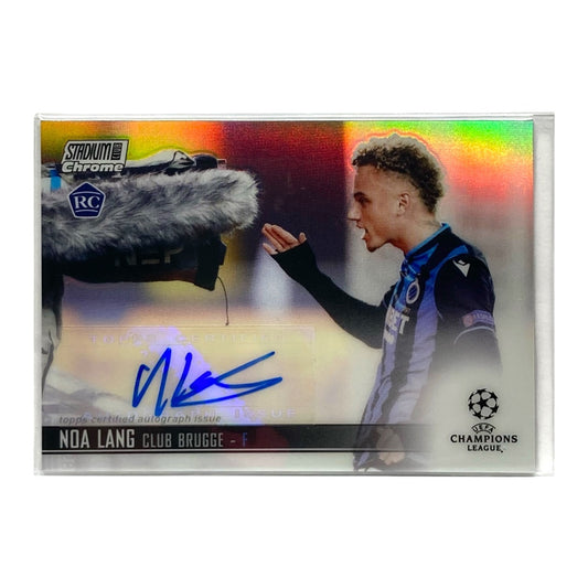 TOPPS サッカーカード STADIUM CLUB CHROME NOA LANG CLUB BRUGGE #CA-NL 中古 IT2