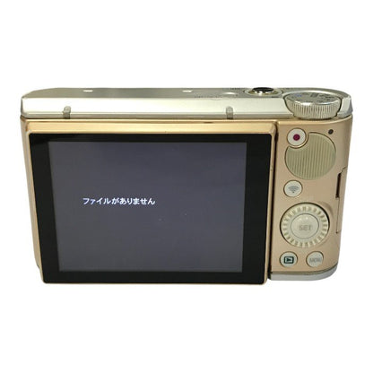 CASIO EXILIM デジタルカメラ ゴールド 光学18倍ズーム 顔認識 自撮り SDカード対応 EX-ZR1800 中古 T1