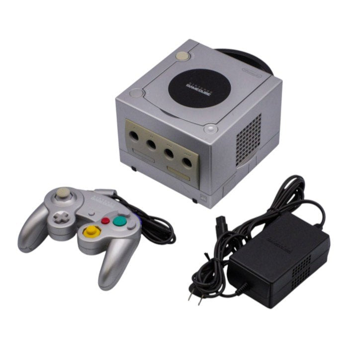 ジャンク品 任天堂 NINTENDO GAMECUBE DOL-001(JPN) シルバー 本体 中古 a1