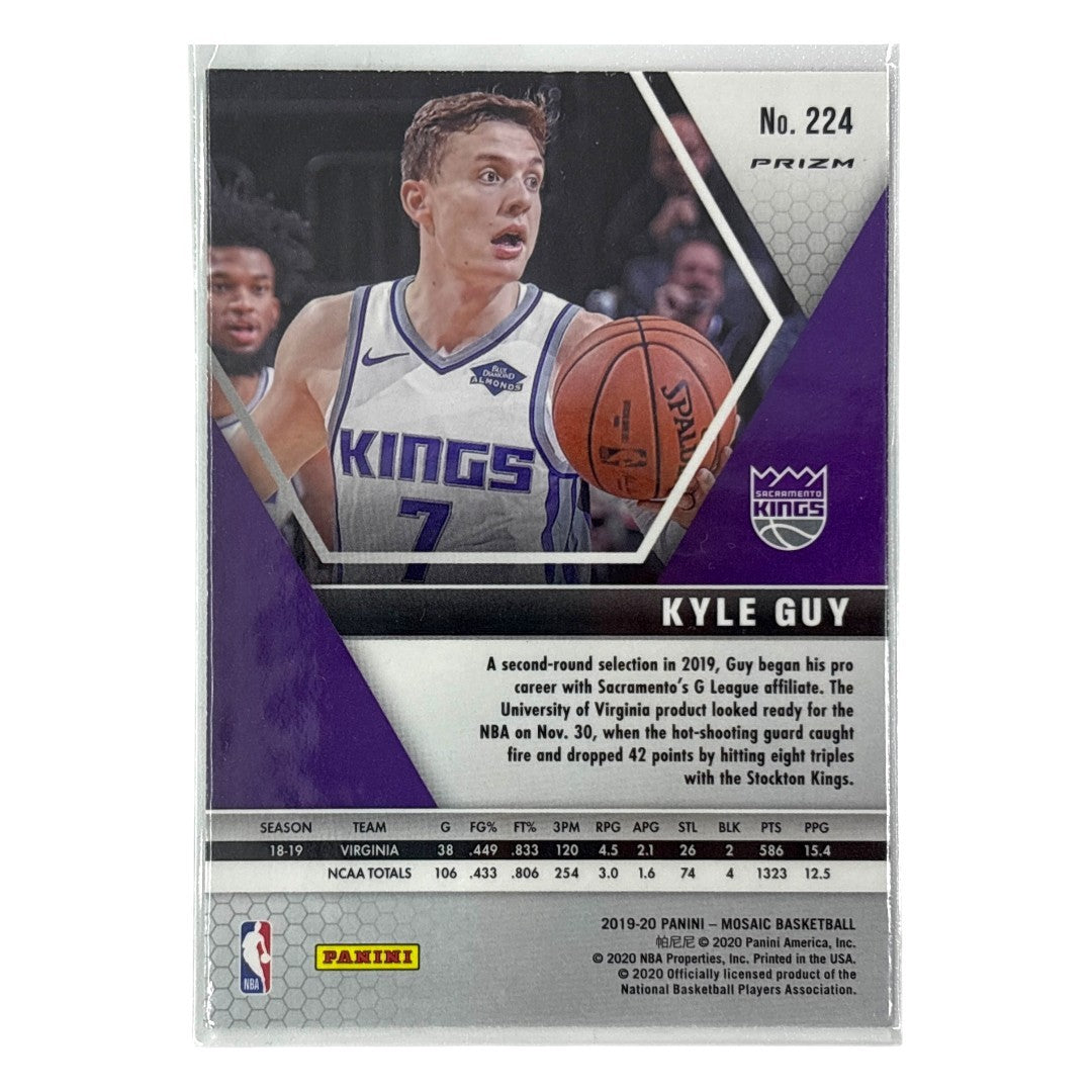 PANINI NBAカード MOSAIC PRIZM KYLE GUY SACRAMENTO KINGS #224 中古 IT1