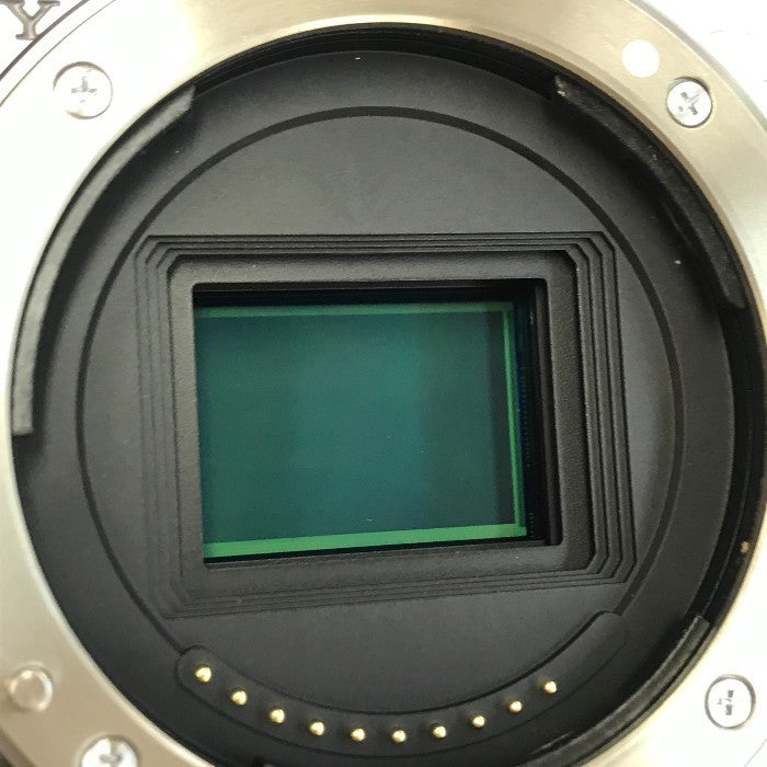 SONY α アルファ デジタル一眼カメラ ズームレンズキット E 18-55mm F3.5-5.6 OSS ホワイト ミラーレス チルト可動式液晶 NEX-3K-W 中古 T1