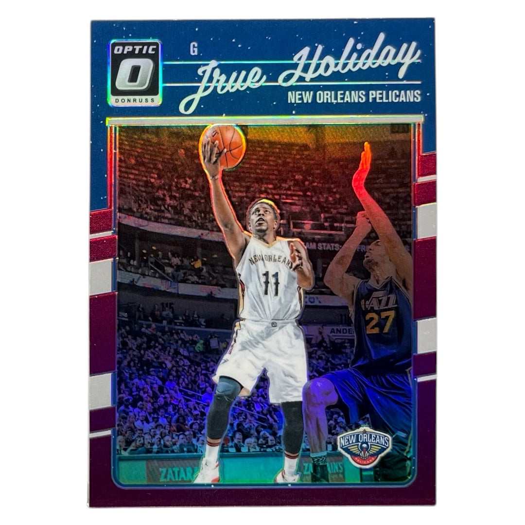 PANINI NBAカード DONRUSS OPTIC PRIZM JRUE HOLIDAY NEW ORLEANS PELICANS #99 中古 IT2
