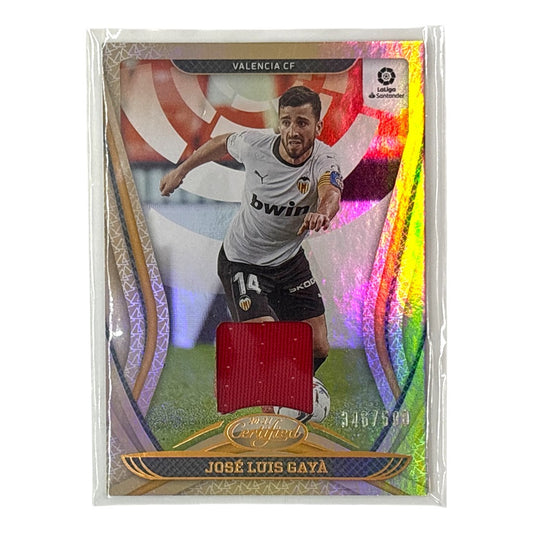 PANINI サッカーカード CHRONICLES CERTIFIED JOSE LUIS GAYA VALENCIA /500 #3 中古 IT1