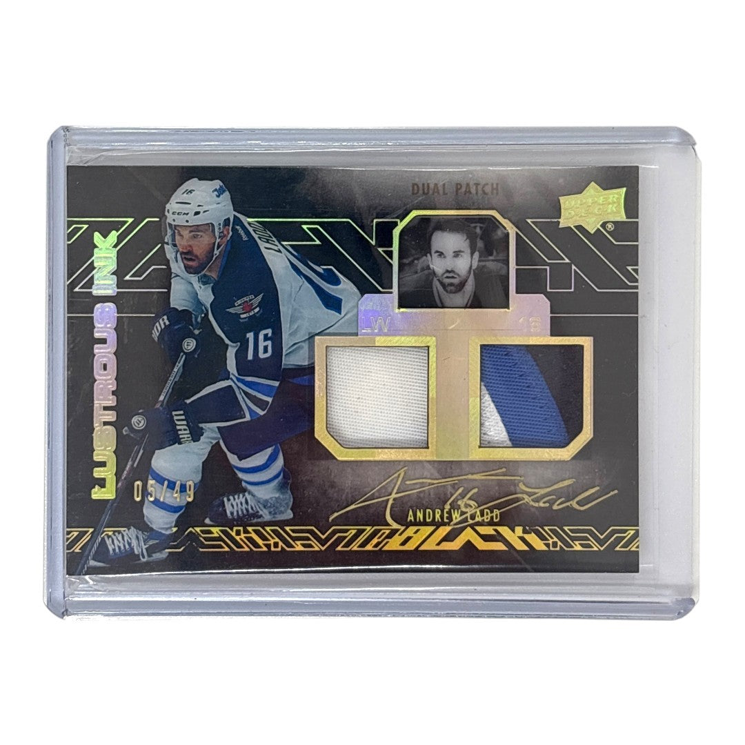 UPPER DECK NHLカード BLACK ANDREW LADD WINNIPEG JETS /49 #LI-AL 中古 IT1