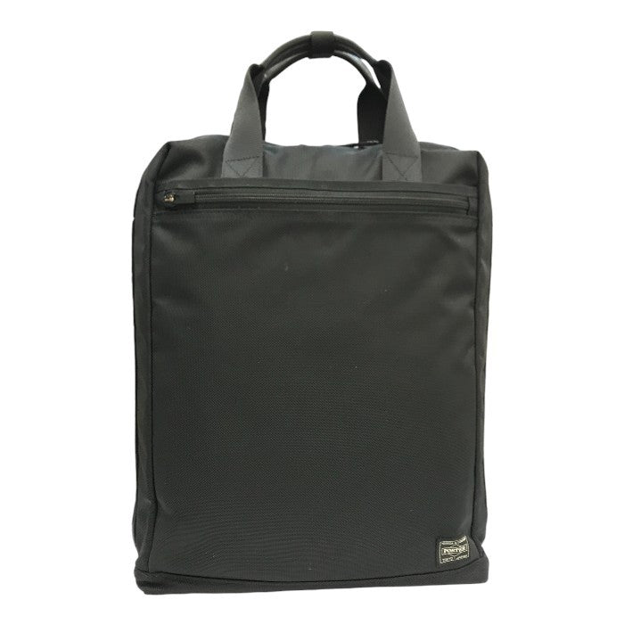 PORTER ポーター ステージ リュック メンズ STAGE 2WAY RUCKSACK ナイロン バックパック トートバッグ ブラック 620-07575 中古 T1