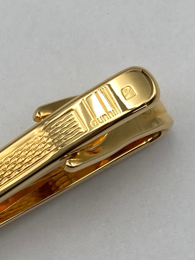 dunhill ダンヒル ネクタイピン メタル ゴールド色 中古 D4