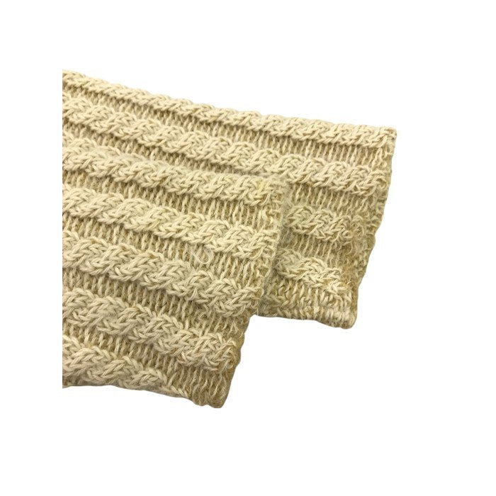 INIS MEAIN イニシュマン カーディガン レディース 冬 ウール ベージュ Mサイズ 中古 M1