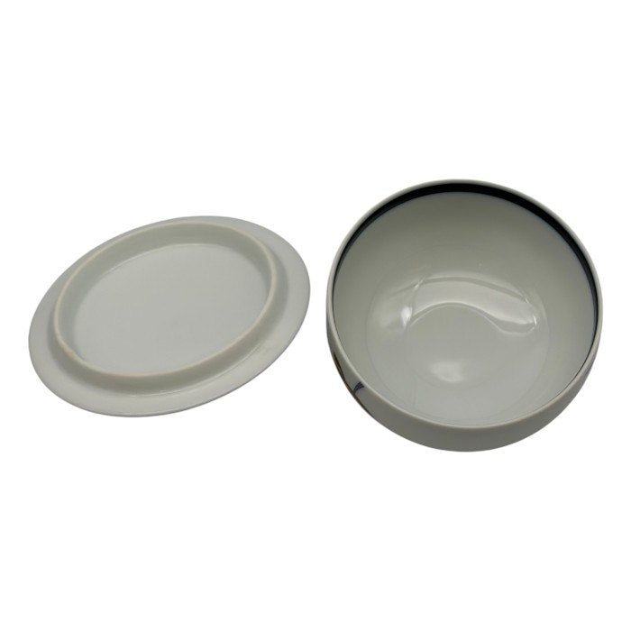 香蘭社 オーキッドレース 蓋付き湯吞揃い 5客 食器 和食器 湯呑 中古 W1
