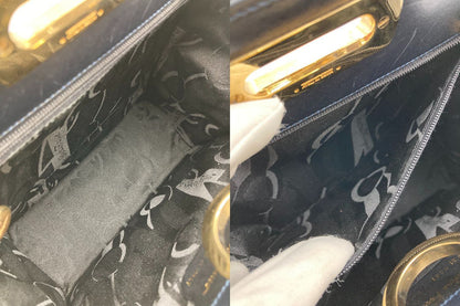 Salvatore Ferragamo サルヴァトーレフェラガモ ガンチーニ チェーン ショルダーバッグ 中古 D4