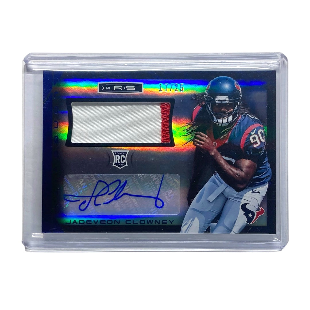 PANINI NFLカード ROOKIES AND STARS JADEVEON CLOWNEY TEXANS 17/25 #RM-JC 中古 IT2