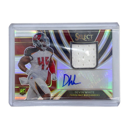 PANINI NFLカード SELECT PRIZM DEVIN WHITE TAMPA BAY BUCCANEERS 111/199 #RM-DW 中古 IT1
