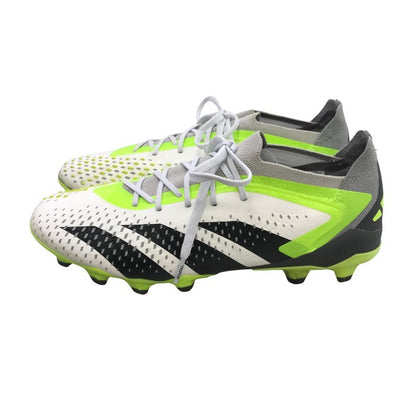 adidas アディダス PREDATOR ACCURACY.1L シューズ メンズ オールシーズン スパイク ホワイト/イエロー 27cm IE9429 中古 M1