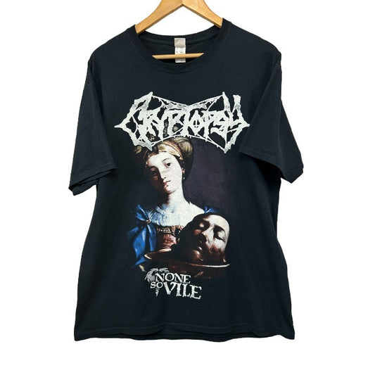 CRYPTOPSY None So Vile Tシャツ L メンズ トップス クリプトシー バンT 中古 W４