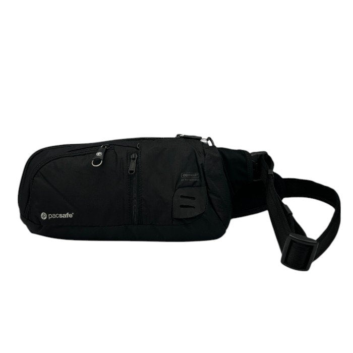 packsafe venturesafe 150 GⅡ パックセーフ ベンチャーセーフ 150 GⅡ クロスボディ スリングバッグ 60160 メンズ ブラック お出かけ 小さめ 収納 ポケット 中古 W４