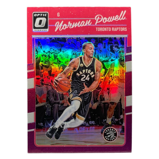 PANINI NBAカード DONRUSS OPTIC PRIZM NORMAN POWELL TORONTO RAPTORS #109 中古 IT2