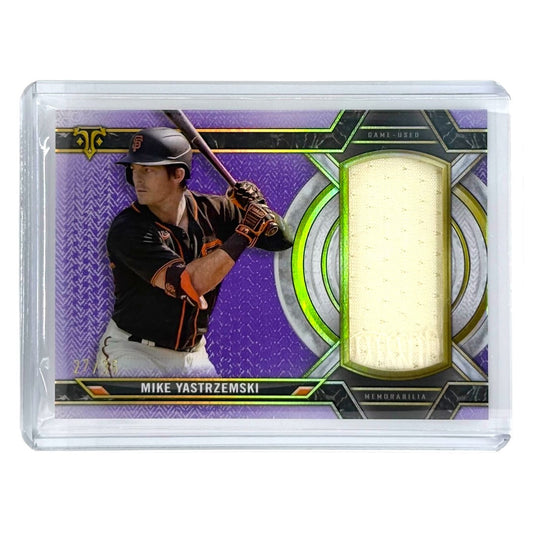 TOPPS MLBカード TRIPLE THREADS MIKE YASTRZEMSKI SAN FRANCISCO GIANTS /36 #SJR-MYA 中古 IT1