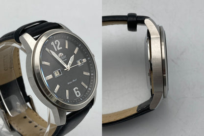 ORIENT オリエント 自動巻き 腕時計 裏スケルトン EM7J-C5-B 中古 D4