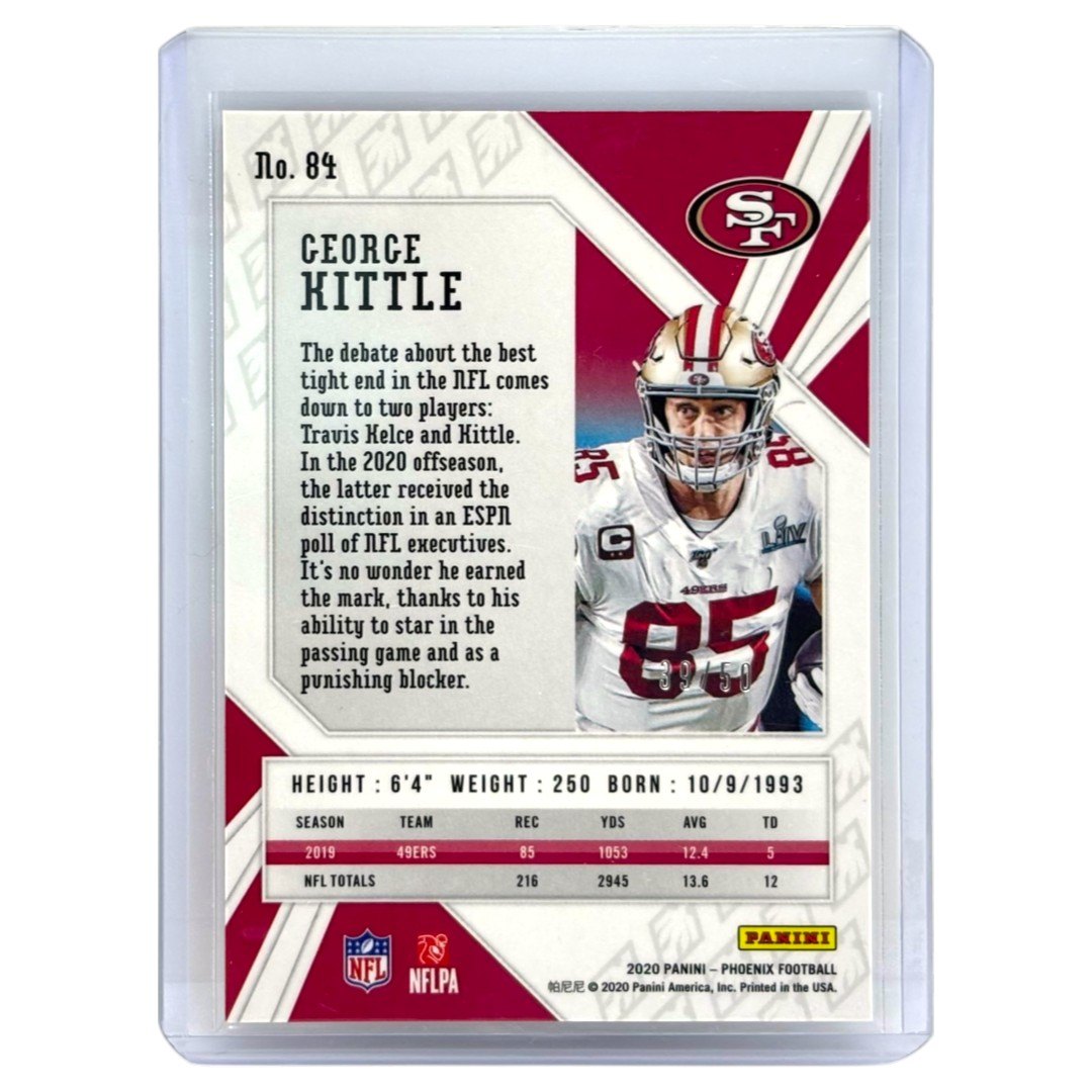 PANINI NFLカード PHOENIX GEORGE KITTLE SAN FRANCISCO 49ERS /50 #84 中古 IT1