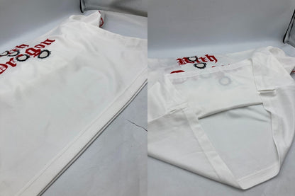 ダンスウィズドラゴン 北斗の拳 ハイネック 半袖シャツ サイズ3 メンズ 中古 D4