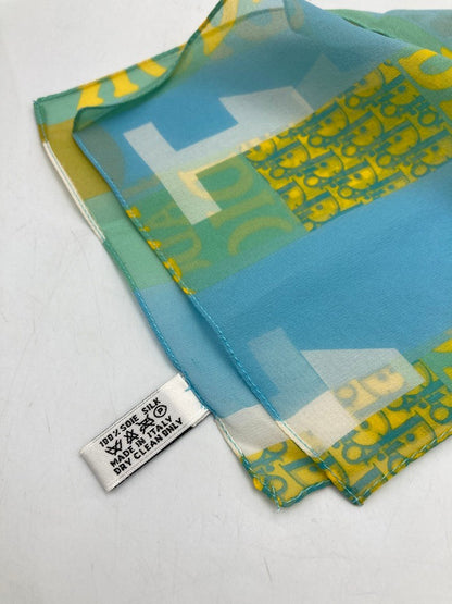Christian Dior クリスチャンディオール トロッター シルク ストール/ミッツァ スカーフ 中古 D4