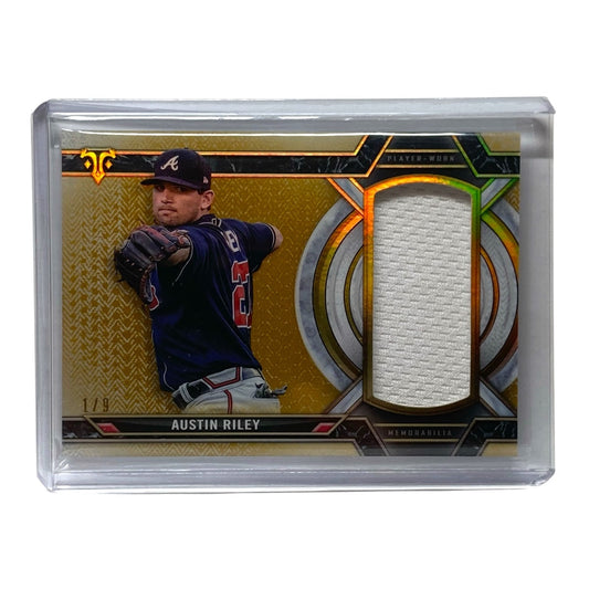 TOPPS MLBカード CHROME AUSTIN RILEY BRAVES 1/9 #SJR-ARL 中古 IT2