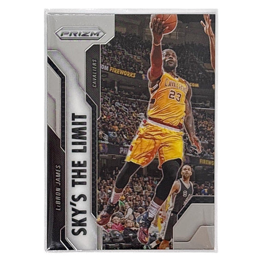 PANINI NBAカード PRIZM SKY'S THE LIMIT LEBRON JAMES CAVALIERS #4 中古 IT1