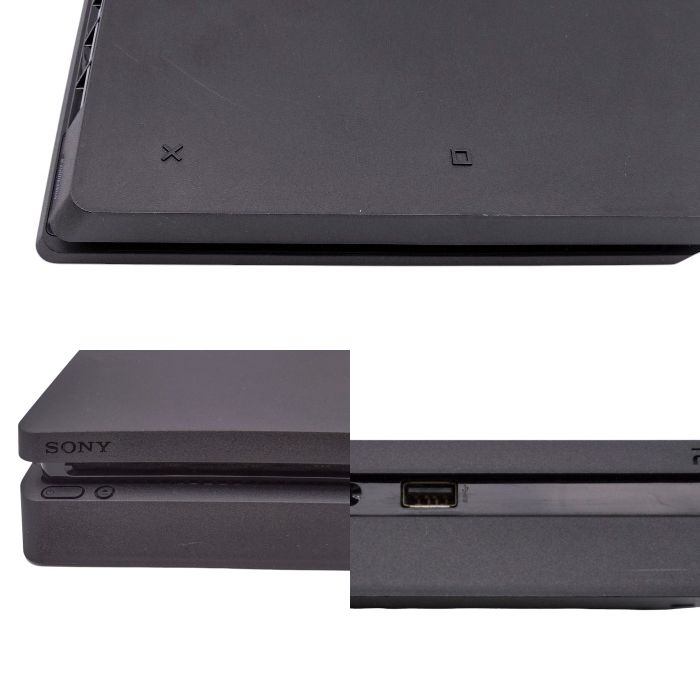 SIE PlayStation 4 ジェット・ブラック 本体 500GB CUH-2000AB01 中古 a1