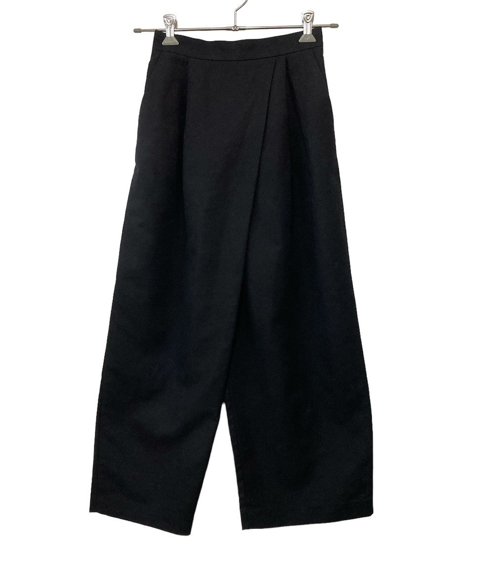 ENFOLD エンフォルド ハイツイスト COゴム ワイドパンツ 300AS233-2860 中古 D4