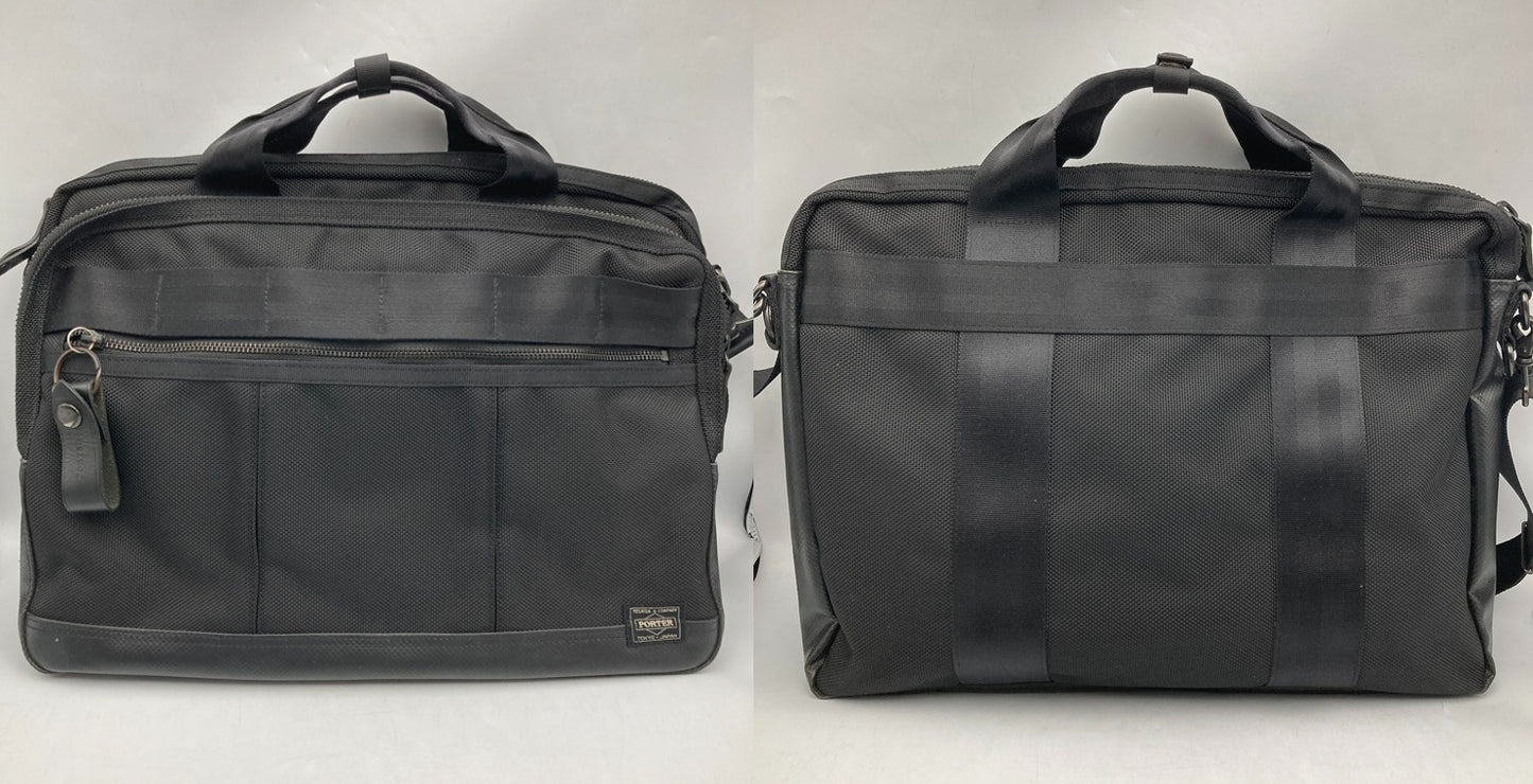PORTER/HEAT ポーター ヒート ２WAY ブリーフケース 703-07883 中古 D4