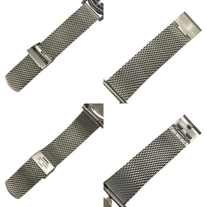 SKAGEN スカーゲン FISK 腕時計 メンズ アナログ クォーツ フィスク SS 回転ベゼル ネイビー/レッド/シルバー SKW6668 中古 T1