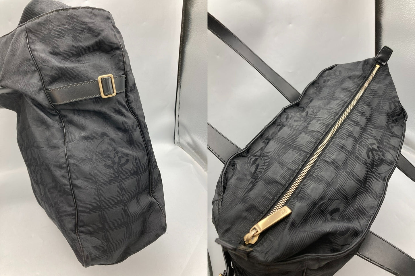 CHANEL シャネル ニュートラベルライン トートGM 中古 D4