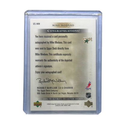 UPPER DECK NHLカード ULTIMATE COLLECTION MIKE MODANO STARS #US-MM 中古 IT2