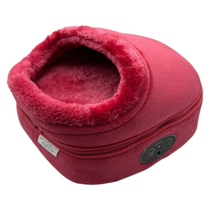 OMRON オムロン ヒーター付 フットマッサージャー ピンク HM-240-PK 医療機器認証番号：224AABZX00150000 家電 足裏 家庭用 マッサージ 中古 W４