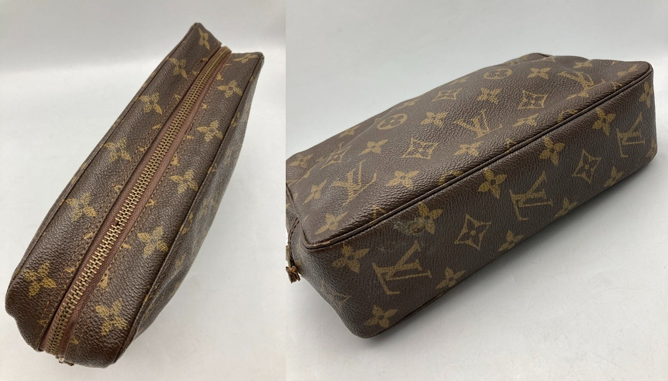 LOUIS VUITTON ルイヴィトン モノグラム トゥルース トワレット 23 ポーチ セカンドバッグ M47524 中古 D4
