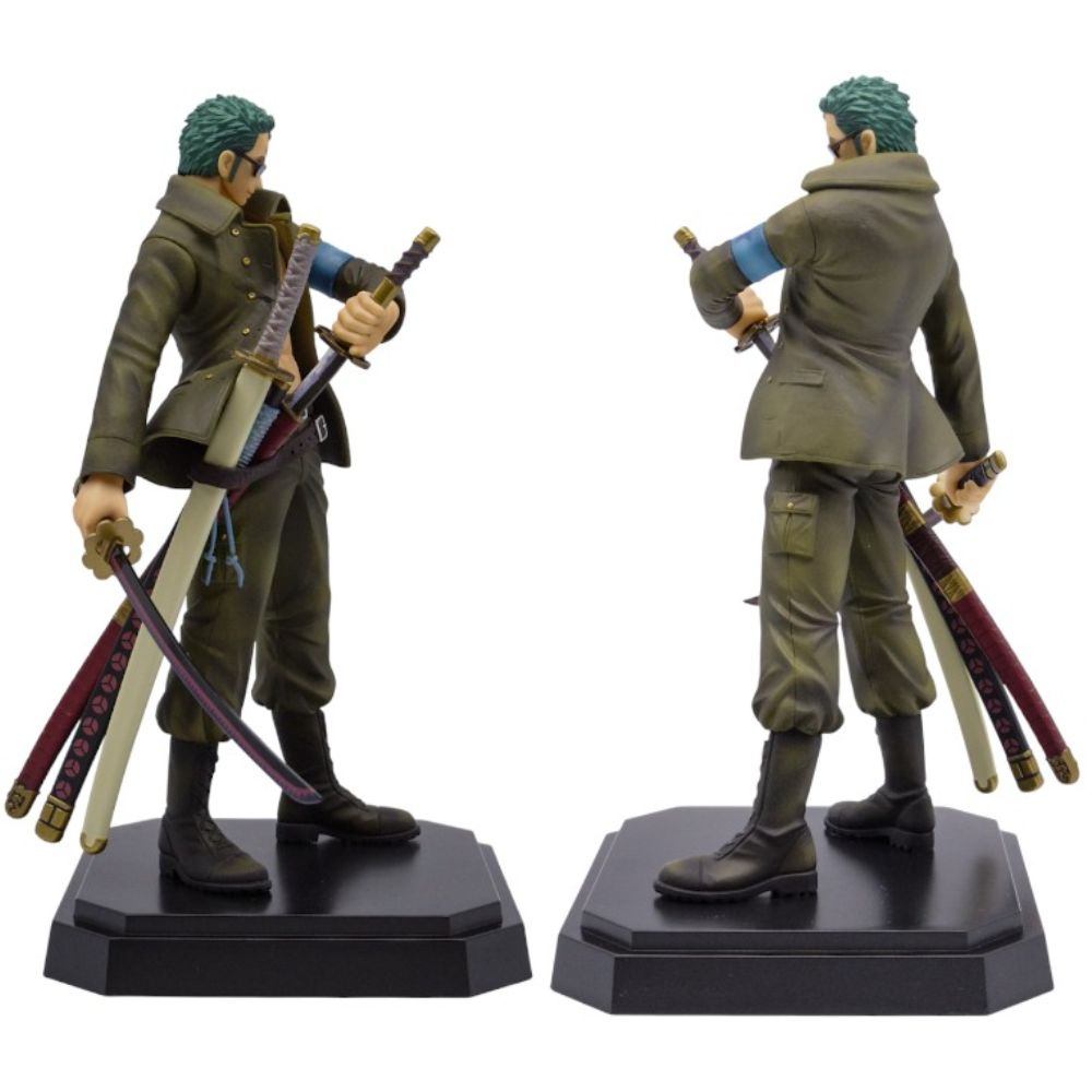 BANDAI SPIRITS ゾロ ～スペシャルver.～ 「一番くじ ワンピース～military style～」 ラストワン賞 フィギュア 中古 a1