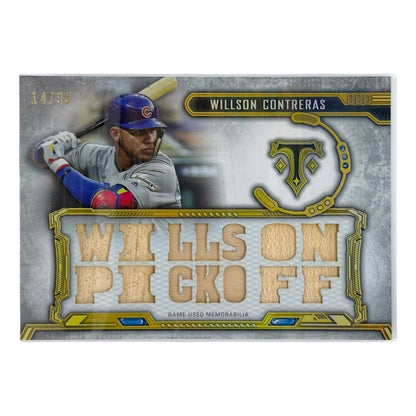 TOPPS MLBカード TRIPLE THREADS WILLSON CONTRERAS CHICAGO CUBS /36 #TTR-WC2 中古 IT1