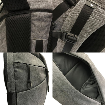 Aer Dffel Pack 3 バックパック メンズ ジム/オフィス ハイブリッドバッグ リュック A4サイズ ビジネス 無地 グレー AER12011 中古 T1