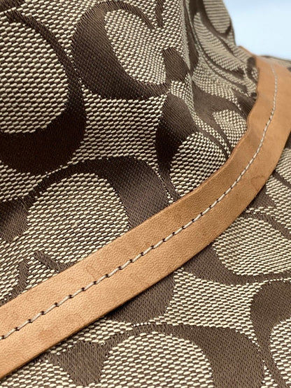 COACH コーチ シグネチャー バケットハット サイズP/S 中古 D4