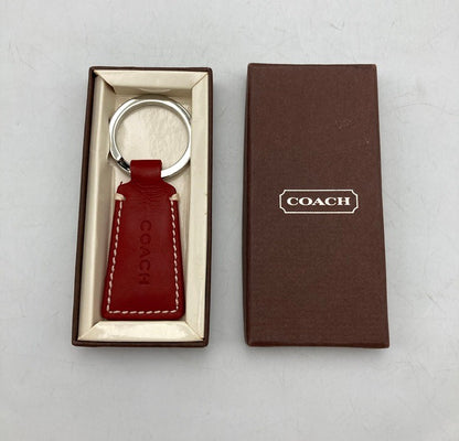 COACH コーチ レザー キーホルダー / キーリング 中古 D4