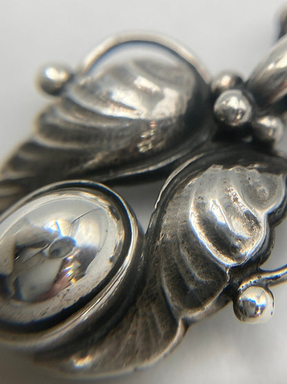 GEORG JENSEN ジョージジェンセン 1994年 ヘリテージ イヤーネックレス SV925 中古 D4